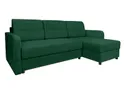 BRW Двосторонній розкладний кутовий диван Ritmo з велюровим зеленим ящиком для зберігання, Маніла 35 Зелений/Онтаріо 35 NA-RITMO-LX_2DL.URC-G2_BB880F фото thumb №2
