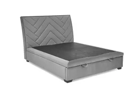 Кровать двуспальная HALMAR CONTINENTAL 1 Velvet 160х200 см - оббивка ясен фото