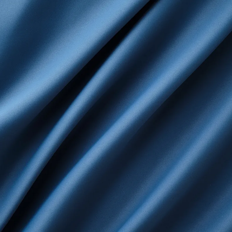 IKEA HILLEBORG ХИЛЛЕБОРГ, затемняющие гардины, 2 шт., голубой, 145x300 см 404.908.03 фото №2