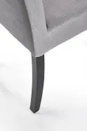 Кухонний стілець HALMAR CLARION 2 чорний /сірий фото thumb №6