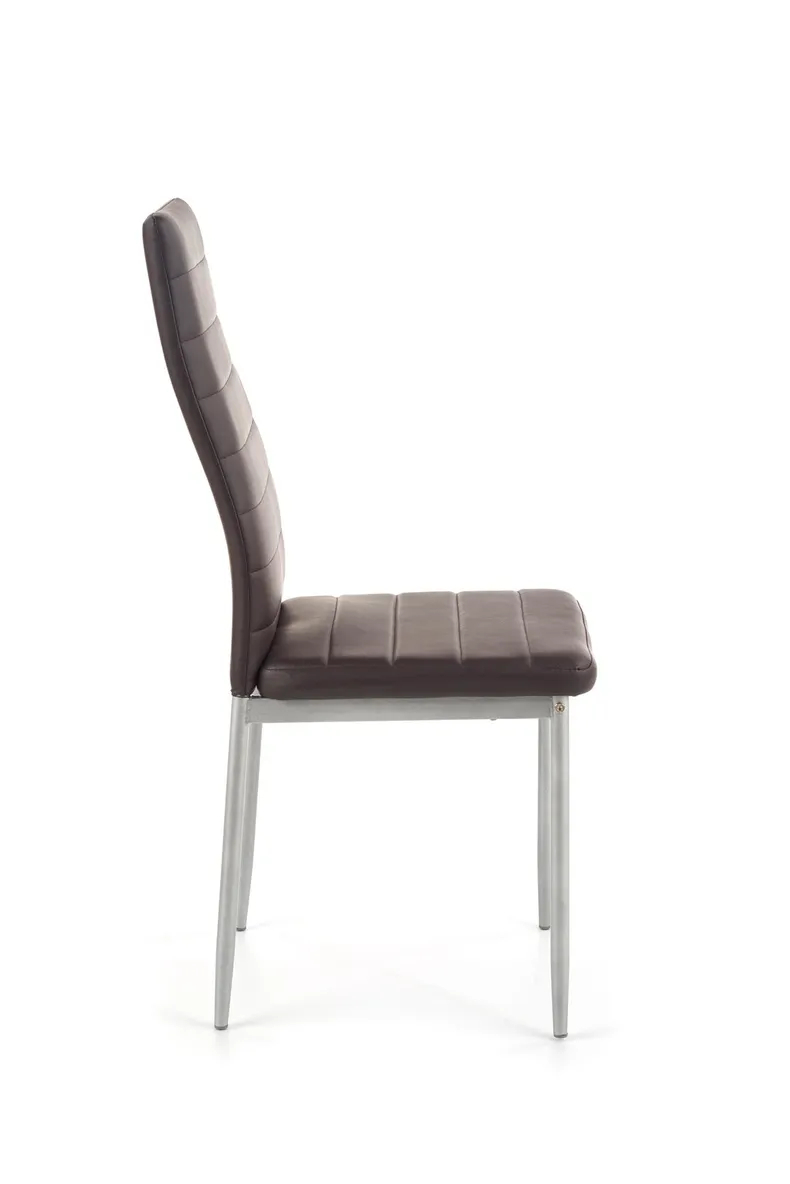 Кухонний стілець HALMAR K70 темно-коричневий (1шт=4шт) фото №2