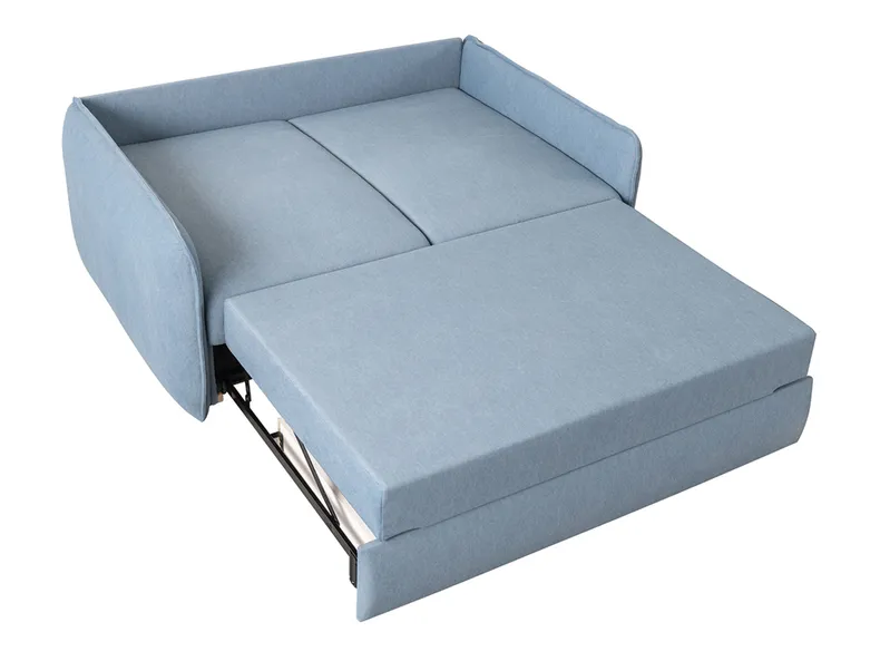 BRW Двомісний розкладний диван Severo з ящиком для зберігання синій, Castel 74 Blue SO2-SEVERO-2FBK-GA_BA6AB8 фото №6
