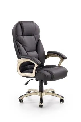 Кресло компьютерное офисное вращающееся HALMAR DESMOND, черный фото