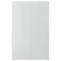 IKEA VEDDINGE ВЕДДІНГЕ, 2 дверцят для кутової підлог шафи, сірий, 25x80 см 002.210.11 фото