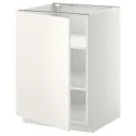 IKEA METOD МЕТОД, підлогова шафа з полицями, білий / ВЕДДІНГЕ білий, 60x60 см 494.698.78 фото thumb №1