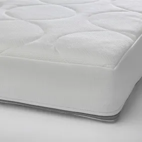 IKEA JÄTTETRÖTT ЭТТЕТРОТТ, матрас для детской кроватки, белый, 60x120x11 см 403.210.04 фото