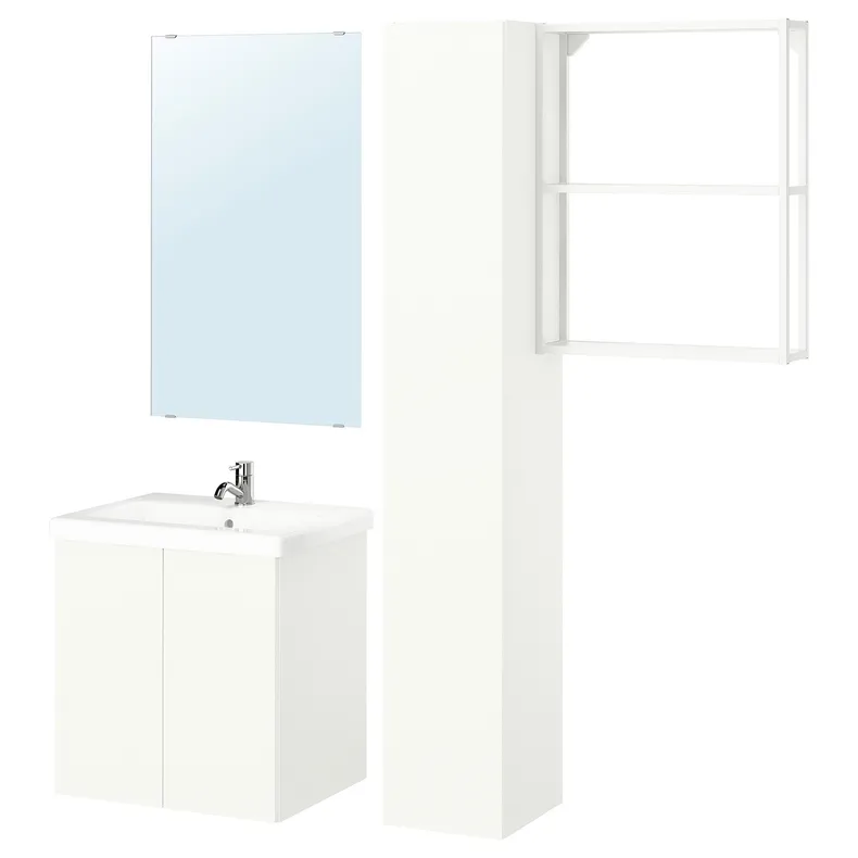 IKEA ENHET ЭНХЕТ, ванная, белый, 64x43x65 см 595.362.74 фото №1