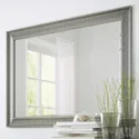 IKEA SONGE СОНГЕ, дзеркало, сріблястий, 91x130 см 103.369.50 фото thumb №2