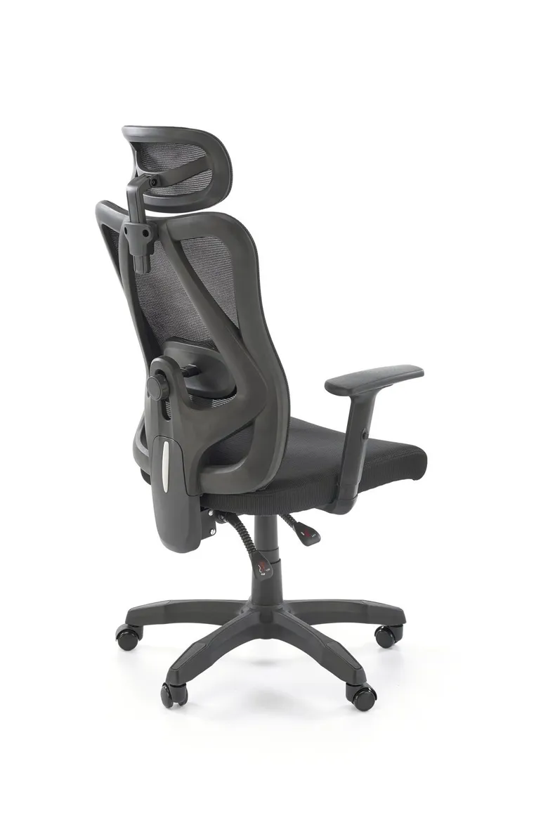 Кресло компьютерное офисное вращающееся HALMAR NEGRO черный фото №2