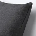 IKEA SANDTRAV САНДТРАВ, подушка, темно-сірий / сірий, 45x45 см 505.107.06 фото thumb №2