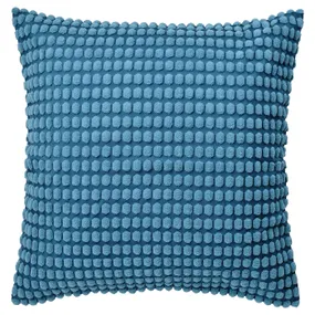 IKEA SVARTPOPPEL СВАРТПОППЕЛ, чохол на подушку, синій, 65x65 см 405.430.19 фото