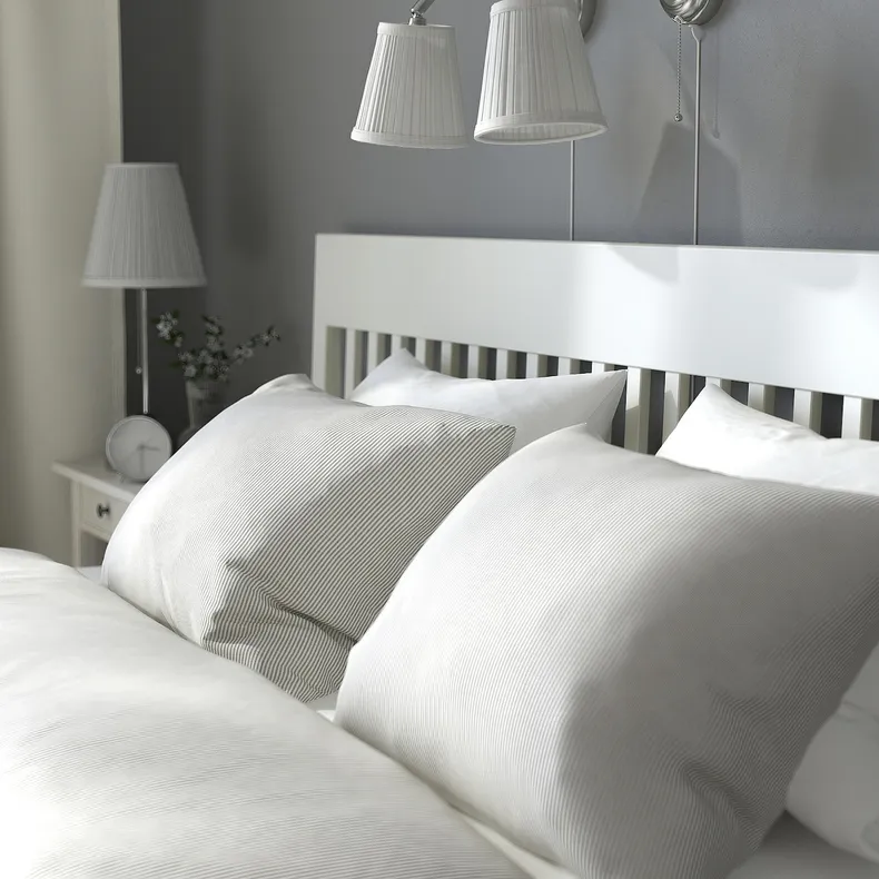 IKEA IDANÄS ИДАНЭС, каркас кровати с ящиками, белый / Линдбоден, 160x200 см 794.949.42 фото №6