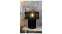 BRW Настільна лампа Soga з джуту чорного кольору 093744 фото thumb №3