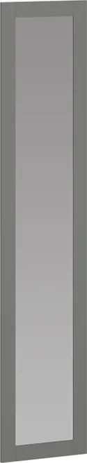 Модульная гардеробная система HALMAR FLEX - фасад f3 50 см с зеркалом темно-серый фото thumb №1