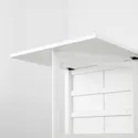 IKEA NORDEN НОРДЕН / KYRRE КЮРРЕ, стол и 4 табурета, белый / берёзовый, 26 / 89 / 152 см 795.688.29 фото thumb №6