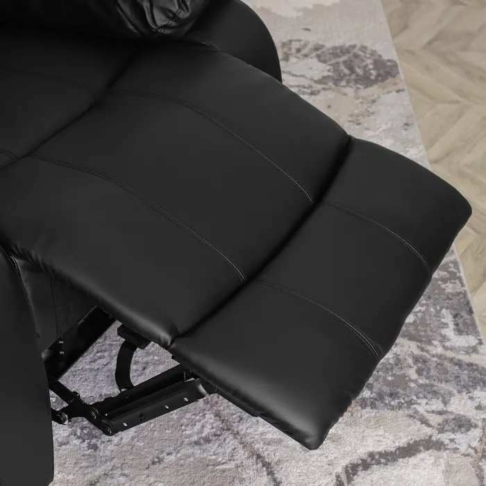 Масажне крісло MEBEL ELITE BONO, екошкіра: чорний фото №5