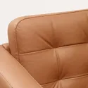 IKEA LANDSKRONA ЛАНДСКРУНА, 3-местный диван-кровать, Гранн/Бомстад золото/коричневый/дерево/черный 795.783.19 фото thumb №3
