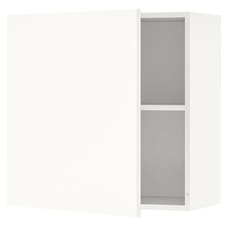 IKEA KNOXHULT КНОКСХУЛЬТ, навісна шафа з дверцятами, білий, 60x60 см 103.267.91 фото №1