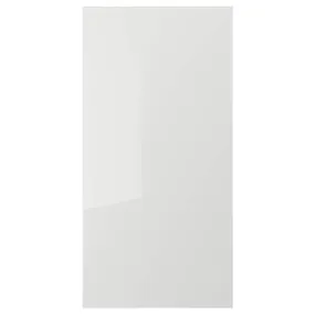 IKEA RINGHULT РИНГУЛЬТ, дверь, глянцевый светло-серый, 60x120 см 003.271.40 фото