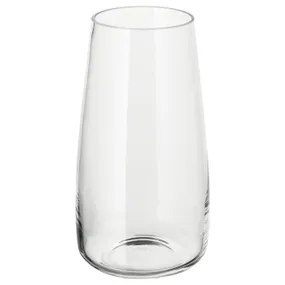 IKEA BERÄKNA БЕРЭКНА, ваза, прозрачное стекло, 30 см 204.062.97 фото
