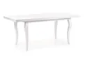 Кухонний стіл HALMAR MOZART 140-180/80 білий фото thumb №8