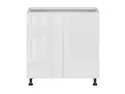 BRW Базовый шкаф для кухни Top Line 80 см двухдверный белый глянец, альпийский белый/глянцевый белый TV_D_80/82_L/P-BAL/BIP фото thumb №1
