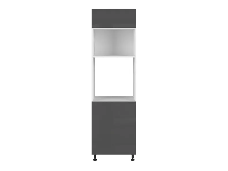 BRW кухонна шафа для вбудованої духовки Tapo Special висотою 60 см ліва антрацит екрю, альпійський білий/антрацит екрю FK_DPS_60/207_L/O-BAL/ANEC фото №1