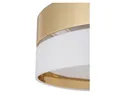 BRW Трехпозиционный металлический потолочный светильник Hilton золотой 087810 фото thumb №2