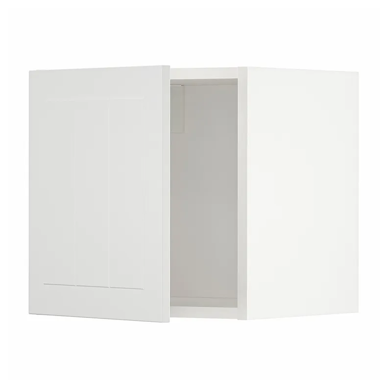 IKEA METOD МЕТОД, навісна шафа, білий / стенсундський білий, 40x40 см 394.681.10 фото №1