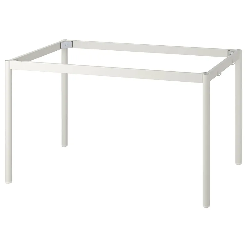 IKEA TOMMARYD ТОММАРЮД, рама стола, білий, 127x67x72 см 404.868.20 фото №1