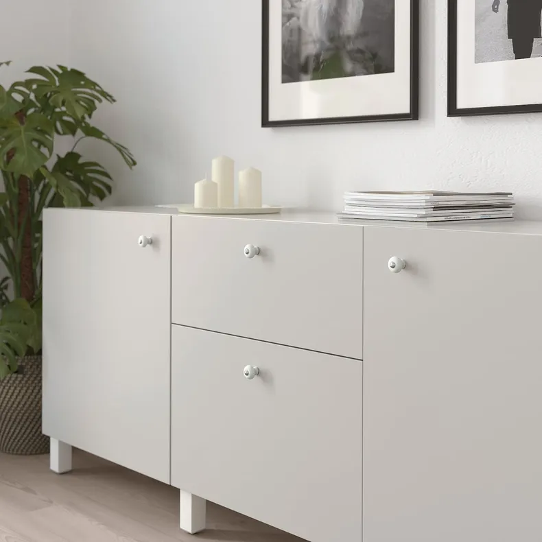 IKEA HISHULT ХИСГУЛЬТ, ручка мебельная, фарфор белый, 30 мм 105.345.92 фото №3