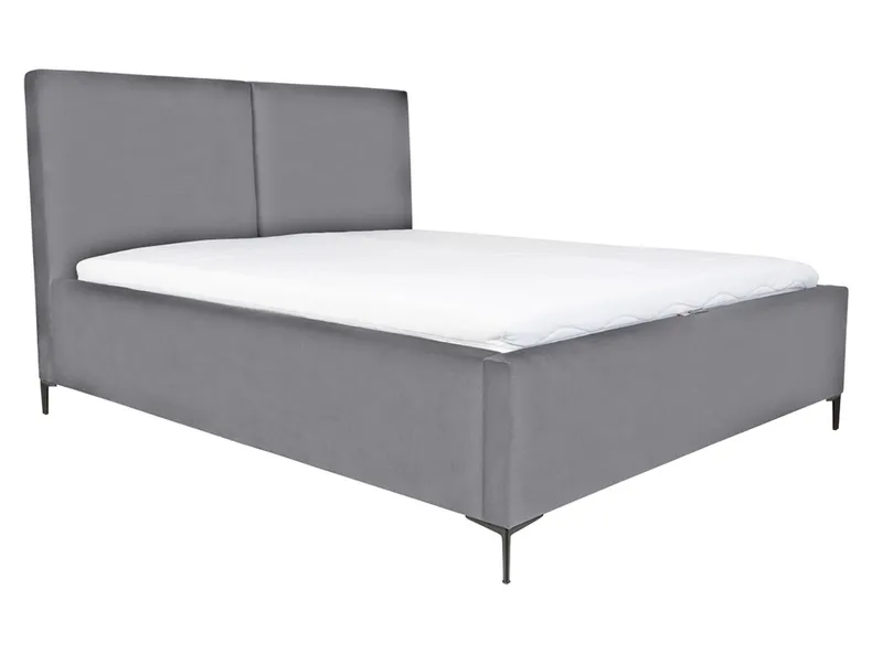 BRW Palini, ліжко 180 з ящиком для зберігання, Monoli 85 Grey LO-PALINI_KPL-180X200-G2-MONOLI_85 фото №1