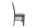 BRW М'яке крісло Aren темно-сіре TXK_AREN-TX058-1-RAQUEL_16_BLACK фото thumb №3