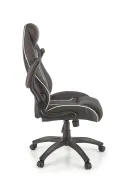Крісло комп'ютерне офісне обертове HALMAR HAMLET чорний / сірий фото thumb №3