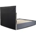 Ліжко двоспальне оксамитове MEBEL ELITE EMILIO Velvet, 160x200 см, Сірий фото thumb №10