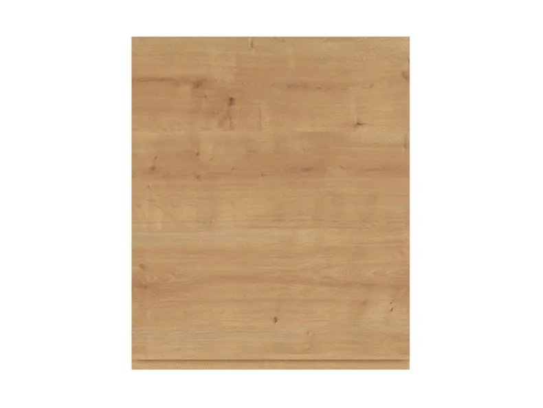 BRW Кухонный верхний шкаф Sole 60 см со сливом правый дуб арлингтон, альпийский белый/арлингтонский дуб FH_GC_60/72_P-BAL/DAANO фото №1