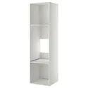 IKEA METOD МЕТОД, каркас высокого шкафа д / духов / холод, белый, 60x60x220 см 502.135.70 фото thumb №1