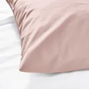 IKEA DVALA ДВАЛА, наволочка, бледно-розовый, 50x60 см 303.576.87 фото thumb №2