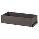 IKEA KOMPLEMENT КОМПЛИМЕНТ, ящик, тёмно-серый, 75x35 см 405.095.05 фото thumb №1
