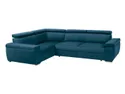 BRW Лофт раскладывающийся угловой диван с ящиком для хранения темно-синий велюр, Monoli 77 Navy NA-LOFT-RECBK.2F-G1_AA63B2 фото thumb №1