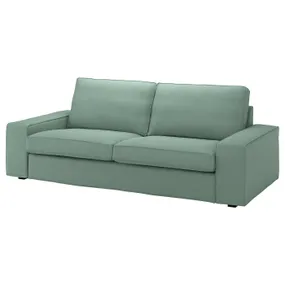 IKEA KIVIK КИВИК, чехол на 3-местный диван, Талмира светло-зеленая 905.172.06 фото