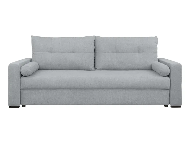 BRW Трехместный диван-кровать Mona с ящиком для хранения велюровый серый, Aston New 16 Grey SO3-MONA-LX_3DL-G2_BA3BA6 фото №1