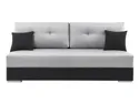 BRW Тримісний розкладний диван Dona з ящиком для зберігання сірий, Aura 15 Silver_Aura 18 Black SO3-DONA-LX_3DL-G2_BA4389 фото thumb №1