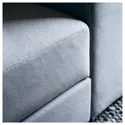 IKEA JÄTTEBO ЄТТЕБУ, 2-місний модульний диван, з узголів'ям / ТОНЕРУД сірий 195.104.12 фото thumb №5
