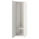 IKEA PAX ПАКС / ÅHEIM ОХЕЙМ, гардероб, комбінація, білий / дзеркальний, 50x60x201 см 693.361.56 фото thumb №1