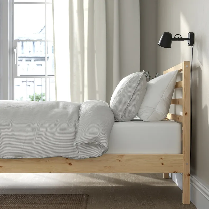 IKEA TARVA ТАРВА, каркас ліжка, сосна, 90x200 см 302.612.70 фото №3