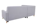 BRW Кутовий розкладний диван Lars з ящиком для зберігання сірий, Primo 88 Grey NA-LARS-OTMBK.2F-G2_BA3671 фото thumb №4
