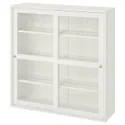 IKEA HAVSTA ХАВСТА, шкаф-витрина, белый, 121x35x123 см 304.221.74 фото thumb №2
