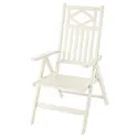 IKEA BONDHOLMEN БОНДХОЛЬМЕН, крісло з відкидною спинкою, вуличне, білий/бежевий 805.581.79 фото thumb №1