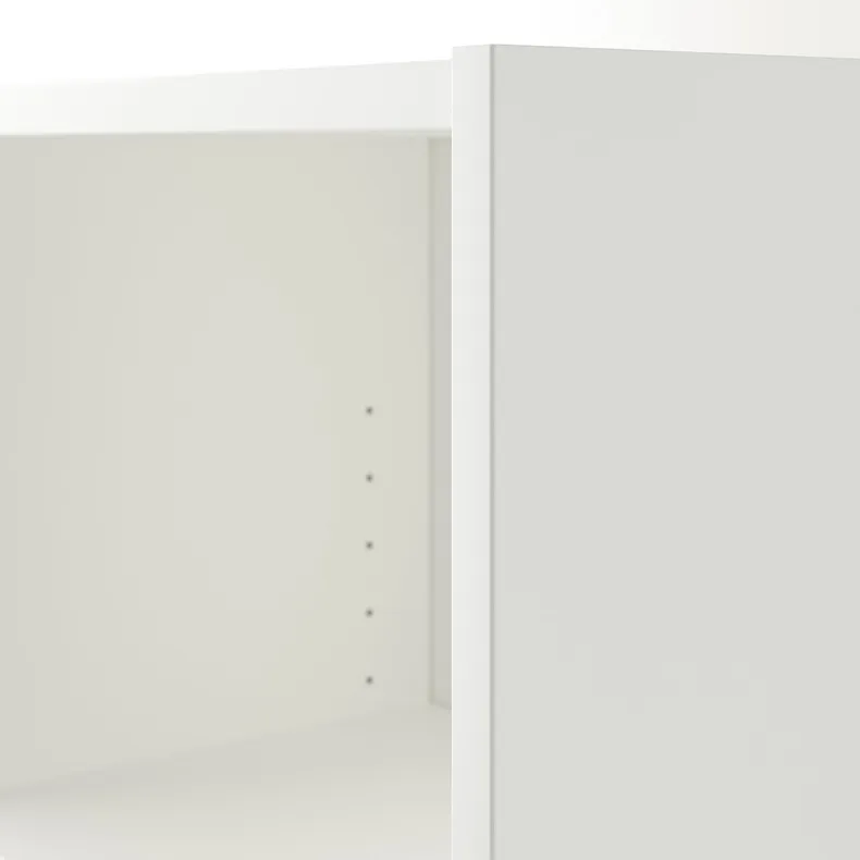 IKEA BILLY БІЛЛІ, комбінація з книжковою шафою/кутова, білий, 95/95x28x202 см 993.959.36 фото №3